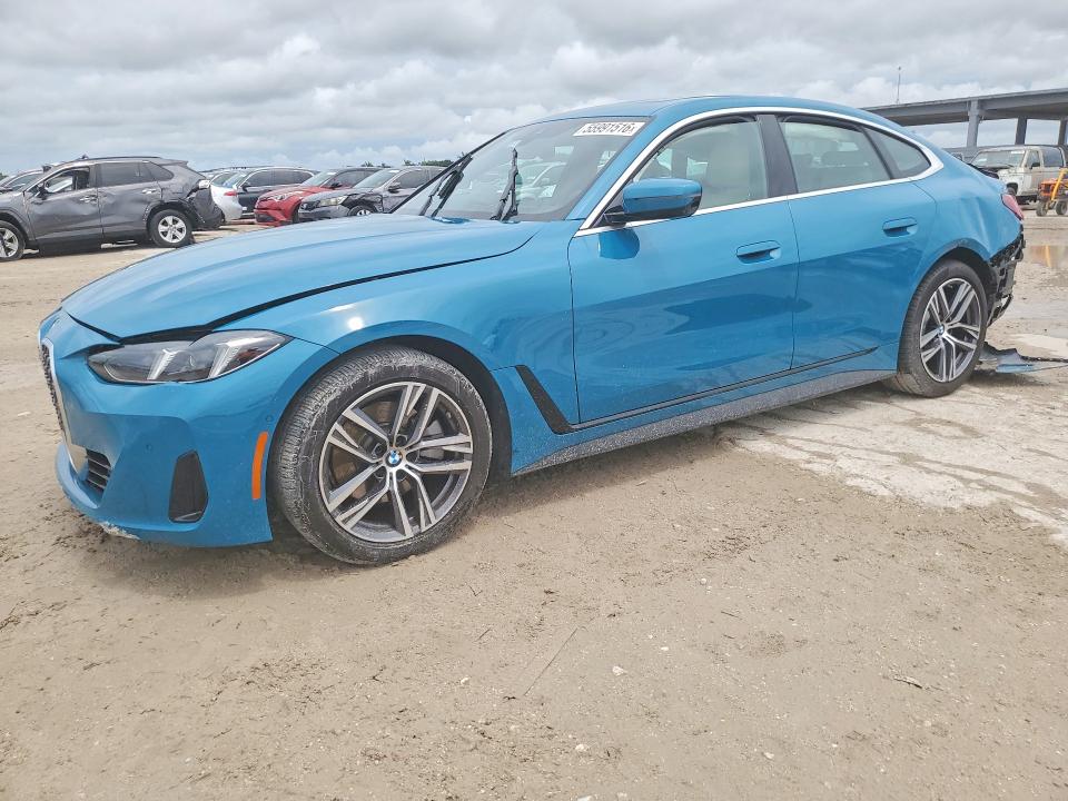 2025 BMW 4er VIN WBA33FB01SFU86867 COPART salvage auction — REAR END, Fl - Certificate Of Destruction, sold $24,000 on 2026-07-16 (photo 1)