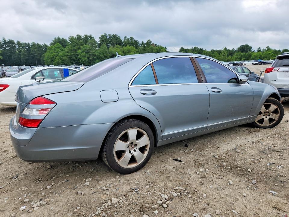 2007 Mercedes-benz S class VIN WDDNG71X77A046814 COPART salvage auction — SIDE, MA - CERT OF TITLE-RECONSTRCTD COLL, sold $325 on 2026-07-23 (photo 3)