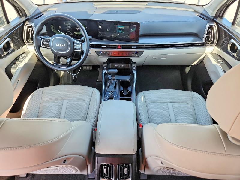 2025 Kia Sorento VIN 5XYRL4JCXSG314296 COPART salvage auction — HAIL, Ok - Cert Of Title-Salvage, sold $13,300 on 2026-07-15 (photo 8)