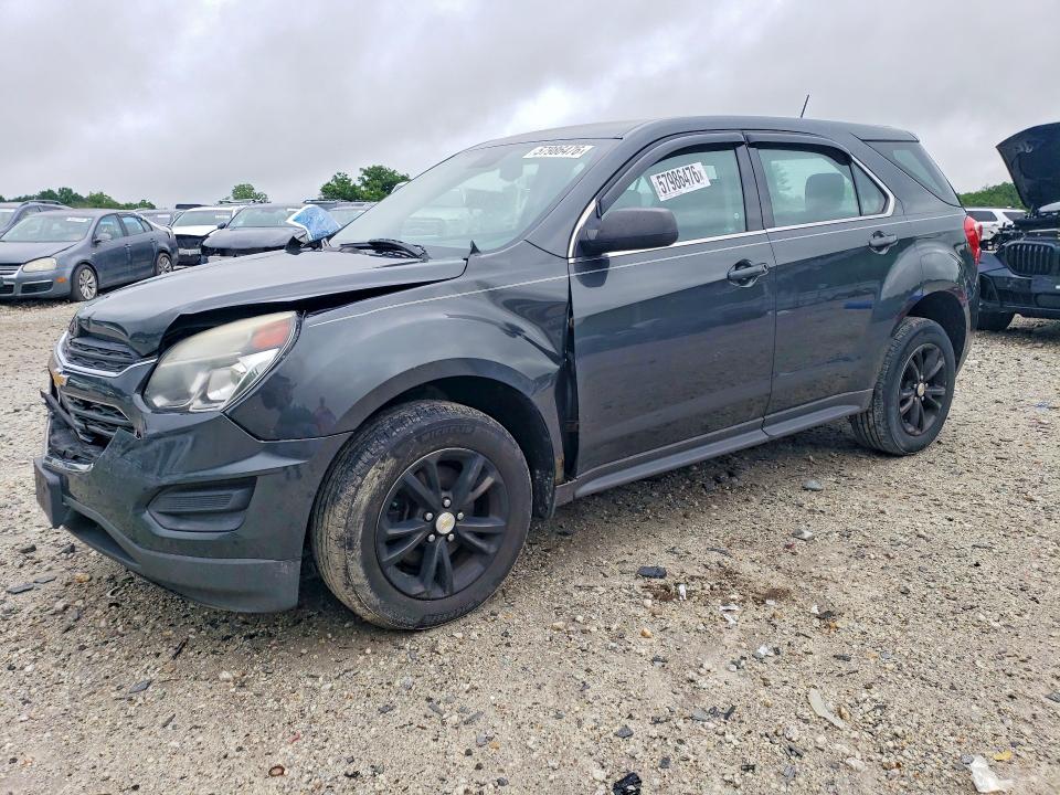 2017 Chevrolet VIN 2GNFLEEK6H6155672 COPART salvage auction — FRONT END, Ma - Cert Of Title-Salvage, sold $200 on 2026-07-29 (photo 1)