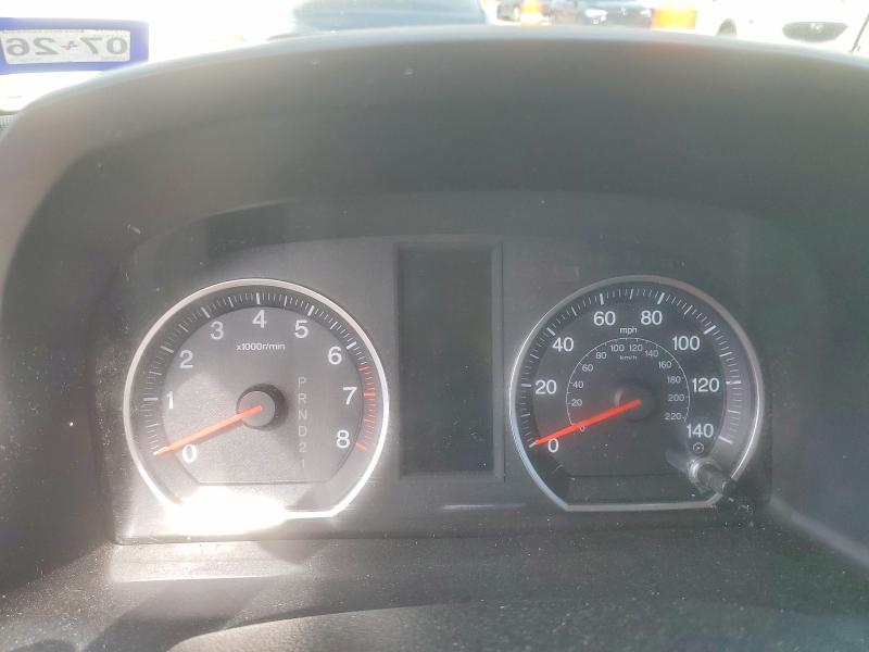 2007 Honda Cr-v VIN JHLRE38777C055780 COPART salvage auction — FRAME DAMAGE, TX - SALVAGE VEHICLE TITLE (P), sold $1,550 on 2026-07-13 (photo 9)