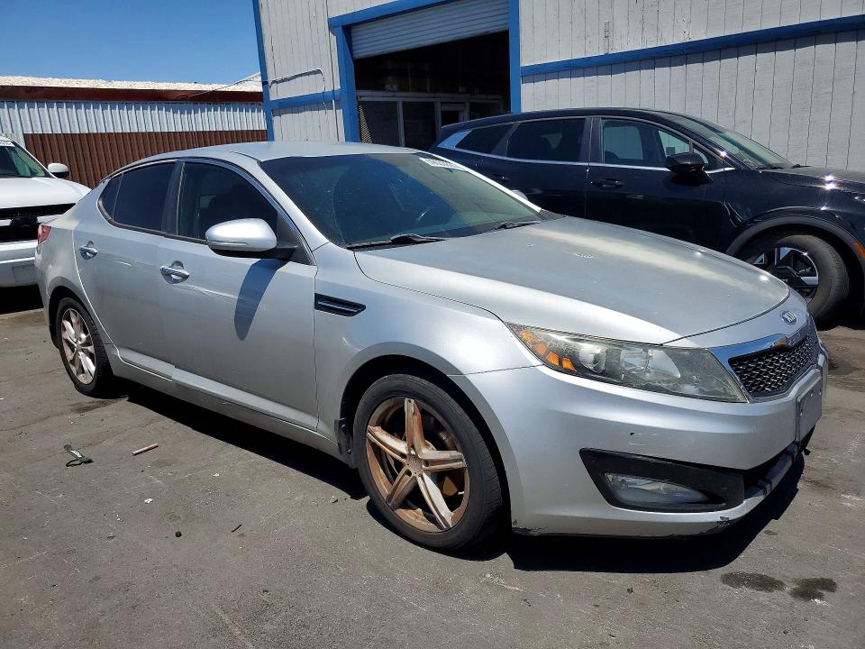 2013 Kia VIN 5XXGN4A7XDG166243 COPART salvage auction — FRONT END, UT - CERTIFICATE OF TITLE, sold $1,200 on 2026-07-28 (photo 4)