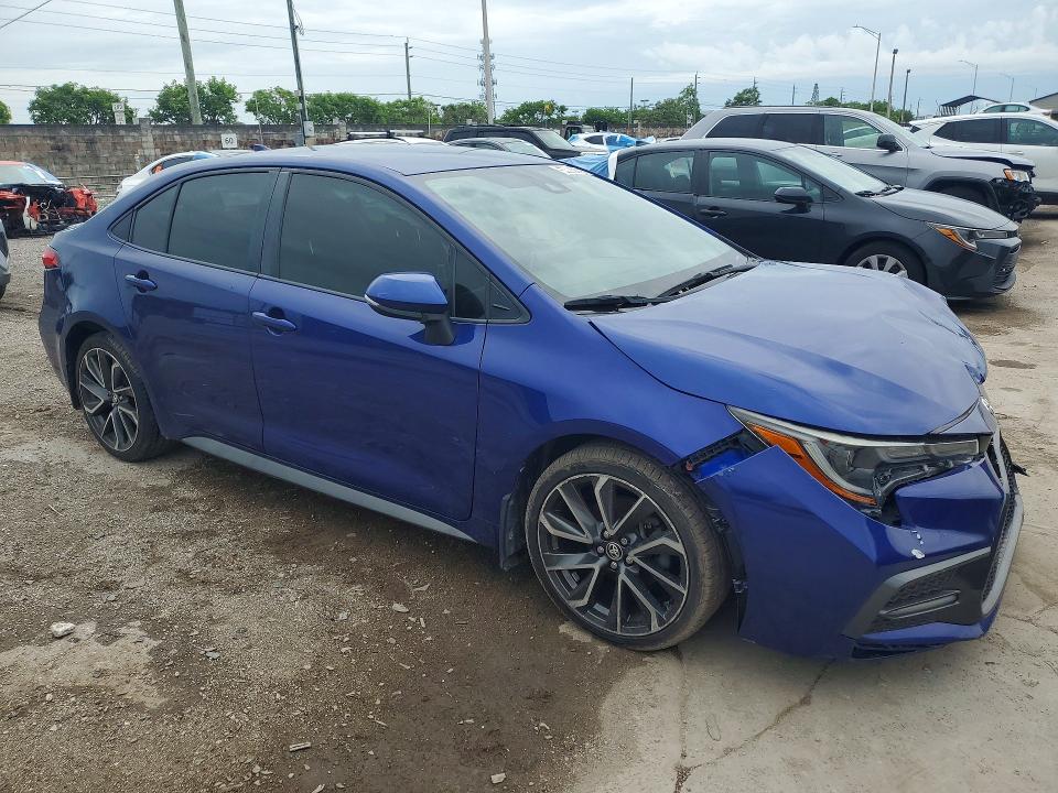 2020 Toyota Corolla VIN JTDS4RCE7LJ036145 COPART salvage auction — MECHANICAL, FL - CERTIFICATE OF TITLE, sold $4,050 on 2026-07-28 (photo 4)