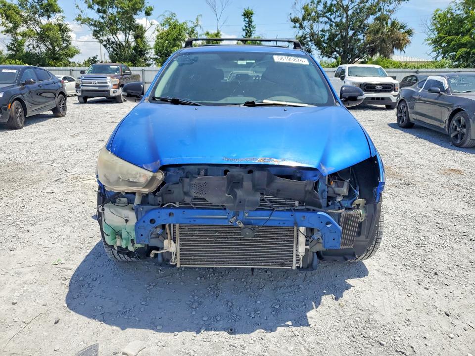 2018 Mitsubishi Outlander VIN JA4AP3AUXJU014303 COPART salvage auction — FRONT END, Fl - Cert Of Title Slvg Rebuildable, sold $1,550 on 2026-07-17 (photo 5)