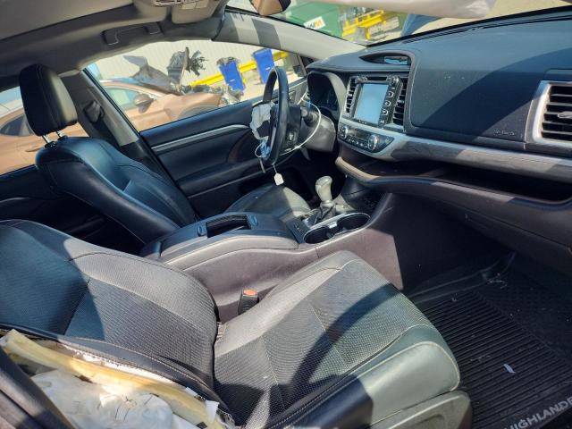 2017 Toyota Highlander VIN 5TDDZRFH9HS472991 COPART salvage auction — FRONT END, Ga - Cert Of Title-Salvage, sold $3,700 on 2026-07-22 (photo 5)
