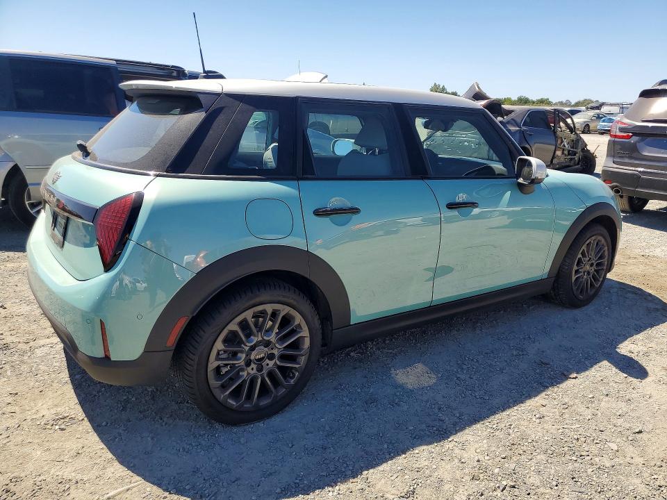 2025 Mini VIN WMW53GD07S2X51469 COPART salvage auction — MECHANICAL, Ca - Salvage Certificate, sold $15,200 on 2026-07-07 (photo 3)