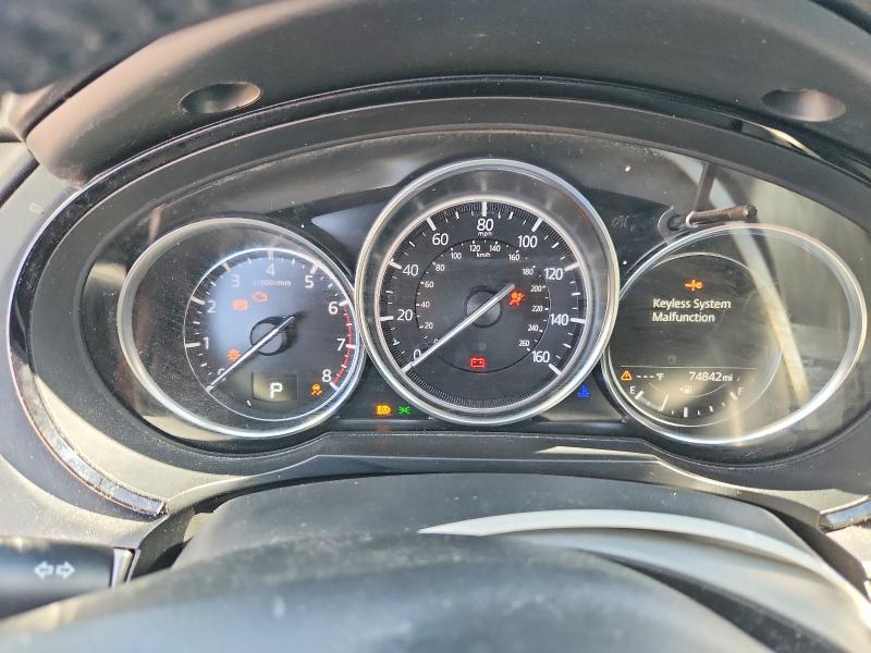 2019 Mazda Cx-9 VIN JM3TCBCYXK0328151 COPART salvage auction — FRONT END, UT - SALVAGE CERTIFICATE, sold $2,100 on 2026-07-17 (photo 9)