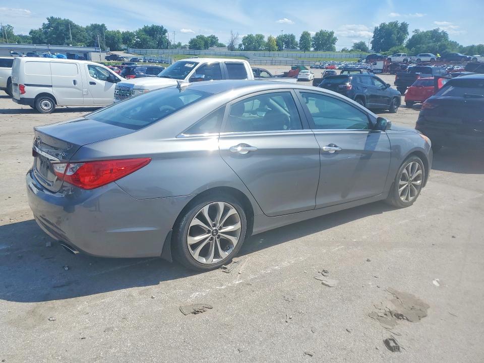 2013 Hyundai Sonata VIN 5NPEC4AB6DH740763 COPART salvage auction — MECHANICAL, Mt - Certificate Of Title, sold $325 on 2026-07-18 (photo 3)