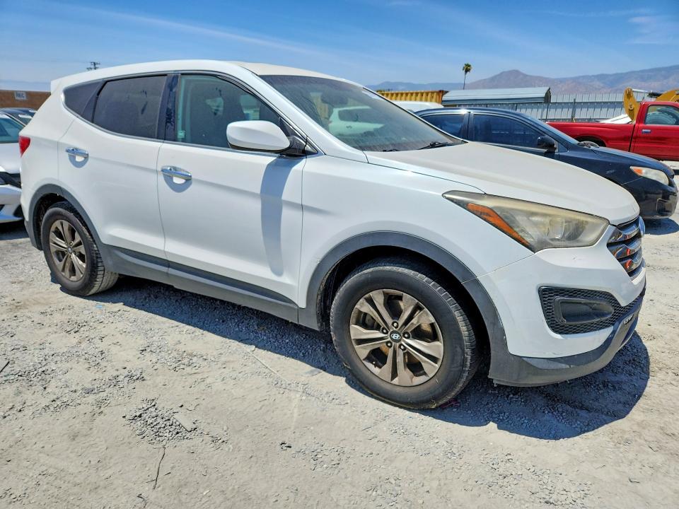 2016 Hyundai Santa fe VIN 5XYZT3LB4GG326577 COPART salvage auction — REAR END, Mt - Dis/Dlr/Exp Only Clean Title, sold $1,250 on 2026-07-29 (photo 4)