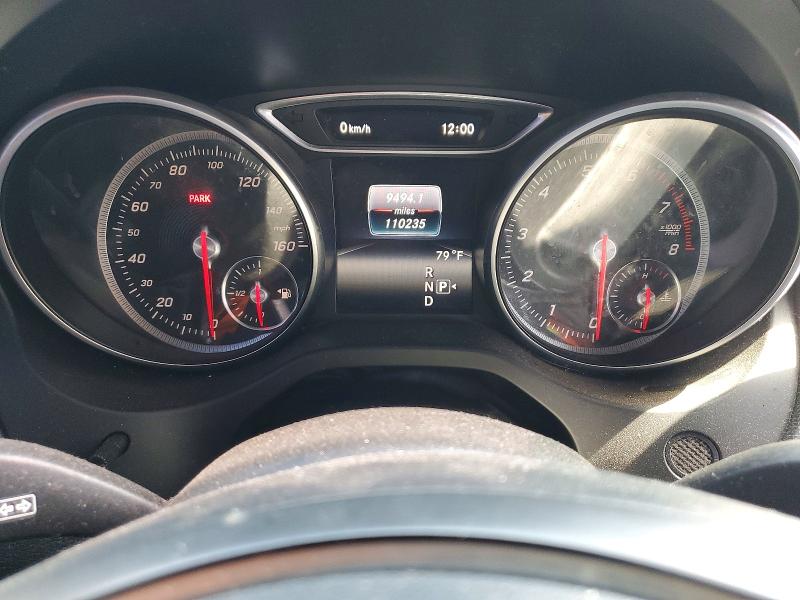 2017 Mercedes-benz Cla-klasse VIN WDDSJ4EB8HN439779 COPART salvage auction — FRONT END, Ca - Dis/Dlr/Exp Only Clean Title (P), sold $825 on 2026-08-12 (photo 9)