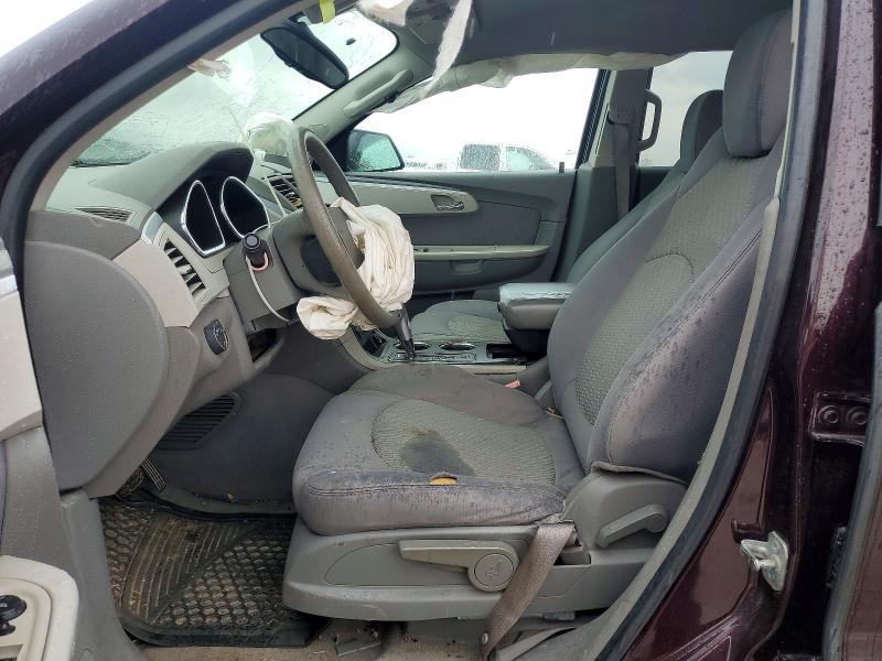2010 Chevrolet Traverse VIN 1GNLREED3AS112154 COPART salvage auction — FRONT END, Tx - Salvage Vehicle Title, sold $375 on 2026-07-02 (photo 7)