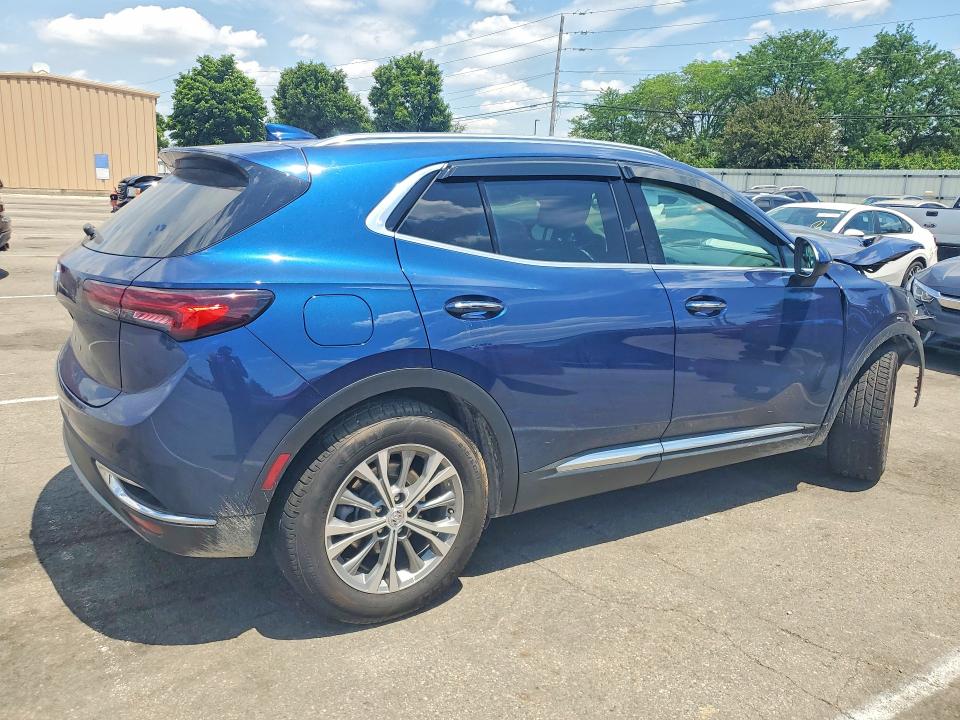 2023 Buick Envision VIN LRBAZLR41PD014833 COPART salvage auction — FRONT END, Oh - Cert Of Title-Salvage, sold $1,400 on 2026-07-15 (photo 3)