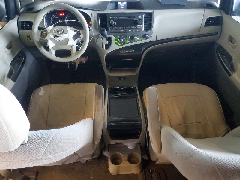 2011 Toyota Sienna VIN 5TDKK3DC5BS050336 COPART salvage auction — FRONT END, Ca - Salvage Certificate, sold $1,200 on 2026-07-27 (photo 8)