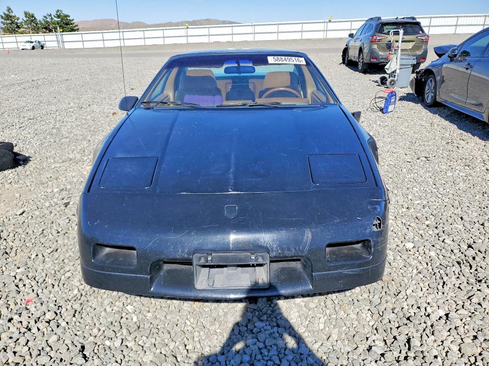 1988 Pontiac Fiero VIN 1G2PG1198JP213787 COPART salvage auction — MECHANICAL, CA - CERTIFICATE OF TITLE, sold $250 on 2026-08-20 (photo 5)