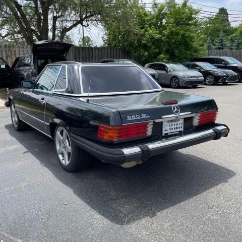 1988 Mercedes-benz Sl-class VIN WDBBA48D5JA084797 COPART salvage auction — NORMAL WEAR, Ms - Cert Of Title-Salvaged (P), sold $9,700 on 2026-07-06 (photo 3)