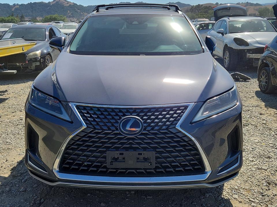 2020 Lexus Rx 450h VIN 2T2HGMDAXLC052590 COPART salvage auction — REAR END, Ca - Salvage Certificate, sold $9,900 on 2026-07-23 (photo 5)