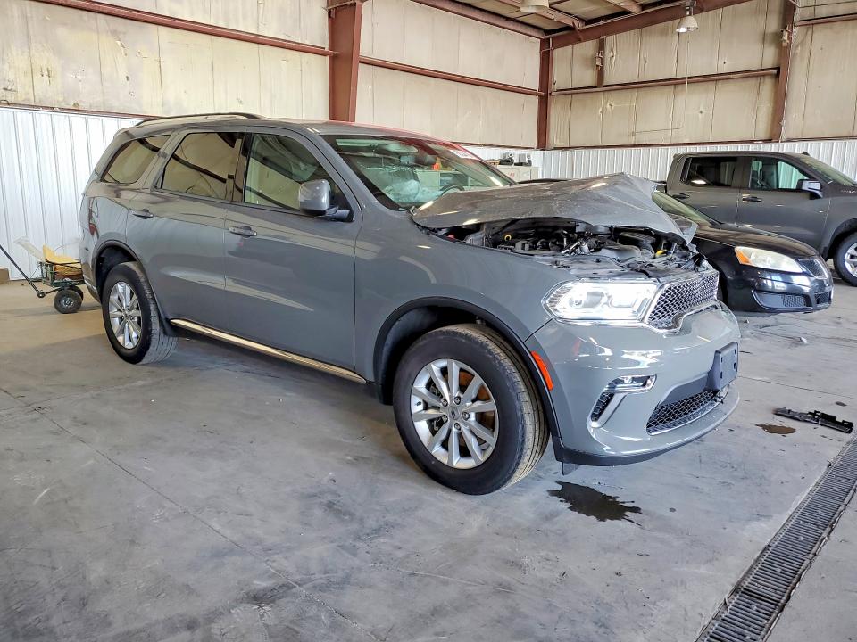 2022 Dodge Durango VIN 1C4RDJAG7NC227642 COPART salvage auction — FRONT END, Il - Salvage Certificate, sold $5,700 on 2026-09-06 (photo 4)