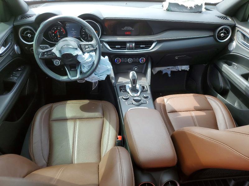 2022 Alfa romeo Stelvio VIN ZASPAKBN5N7D33400 COPART salvage auction — FRONT END, Ky - Cert Of Title-Salvage, sold $3,000 on 2026-07-17 (photo 8)