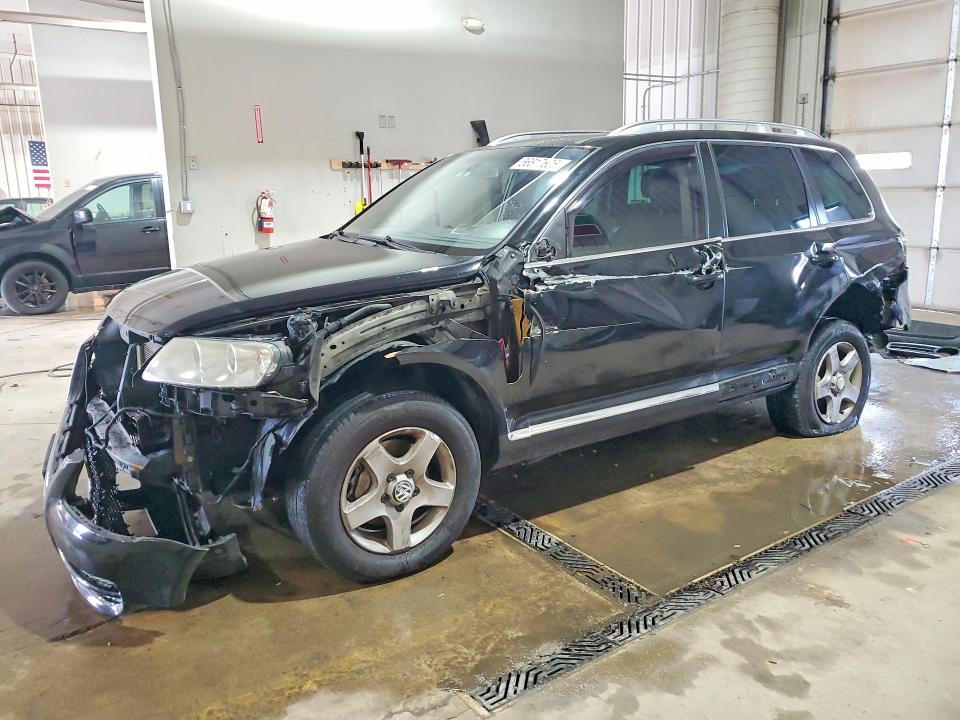 2007 Volkswagen Touareg VIN WVGZE77L57D009406 COPART salvage auction — FRONT END, Ny - Mv-907A Salvage Certificate, sold $125 on 2026-07-30 (photo 1)