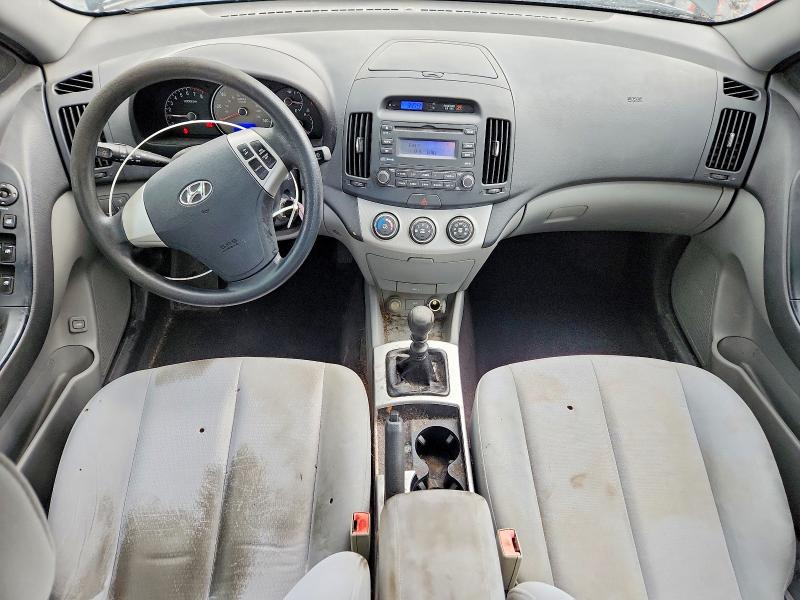 2008 Hyundai Elantra VIN KMHDU46D38U430340 COPART salvage auction — FRONT END, Il - Salvage Certificate, sold $175 on 2026-07-27 (photo 8)