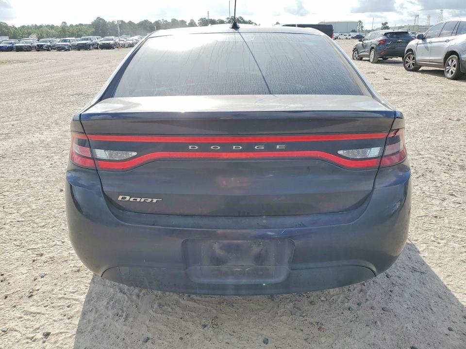 2016 Dodge Dart VIN 1C3CDFAA3GD683282 COPART salvage auction — FRONT END, Tx - Salvage Vehicle Title, sold $525 on 2026-07-10 (photo 6)
