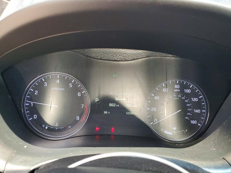 2015 Hyundai Genesis VIN KMHGN4JE0FU093486 COPART salvage auction — FRONT END, Co - Certificate Of Title (P), sold $1,200 on 2026-07-08 (photo 9)