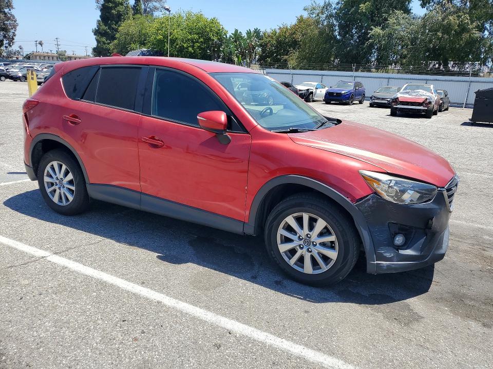 2016 Mazda Cx-5 VIN JM3KE2CY5G0816727 COPART salvage auction — FRONT END, Ca - Salvage Certificate, sold $2,200 on 2026-07-24 (photo 4)