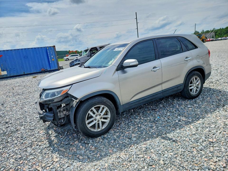 2014 Kia VIN 5XYKT3A65EG535959 COPART salvage auction — FRONT END, Ga - Cert Of Title-Salvage, sold $500 on 2026-07-07 (photo 1)