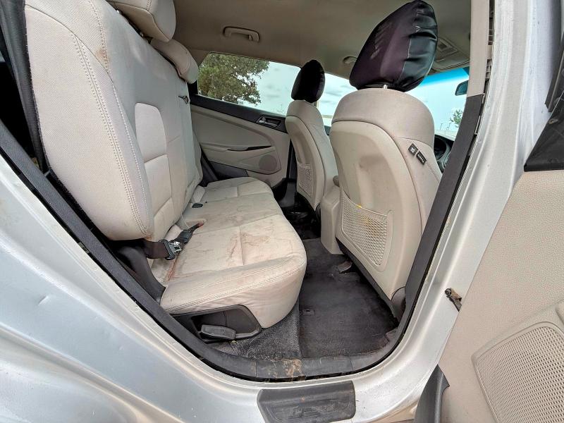 2017 Hyundai Tucson VIN KM8J23A43HU352846 COPART salvage auction — MECHANICAL, Ok - Certificate Of Title (P), sold $1,700 on 2026-07-16 (photo 6)