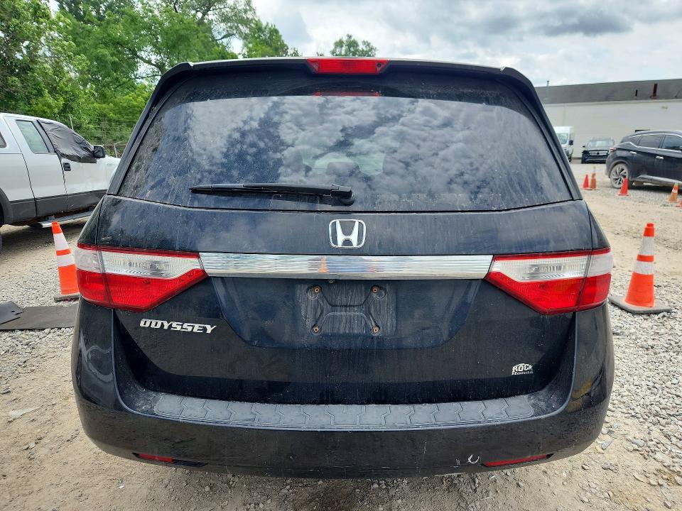 2013 Honda Odyssey VIN 5FNRL5H46DB090975 COPART salvage auction — FRONT END, Oh - Cert Of Title-Salvage, sold $90 on 2026-07-29 (photo 6)