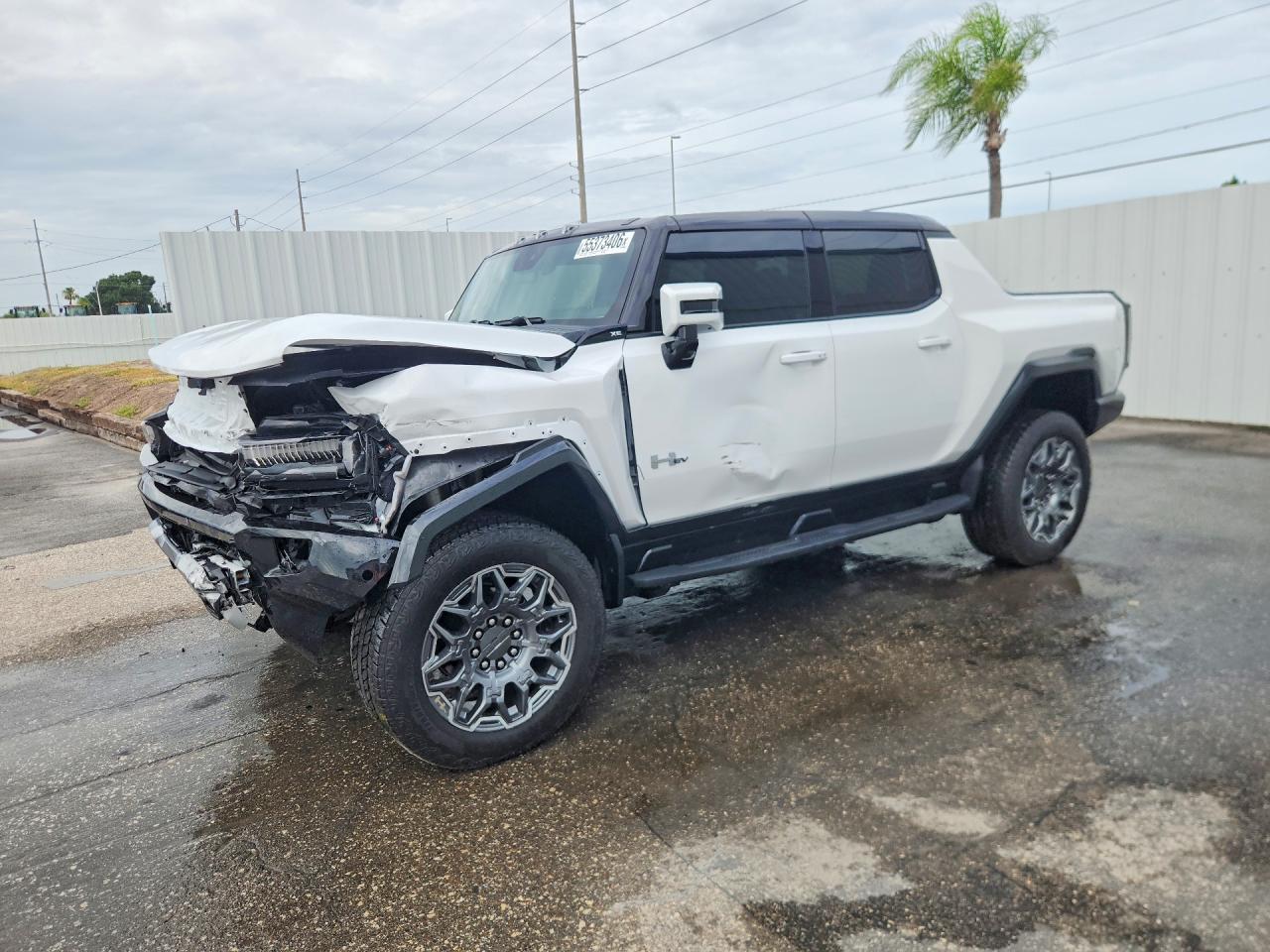 2025 GMC Hummer Pickup VIN 1GT40DDA7SU102063 — COPART salvage auction photo