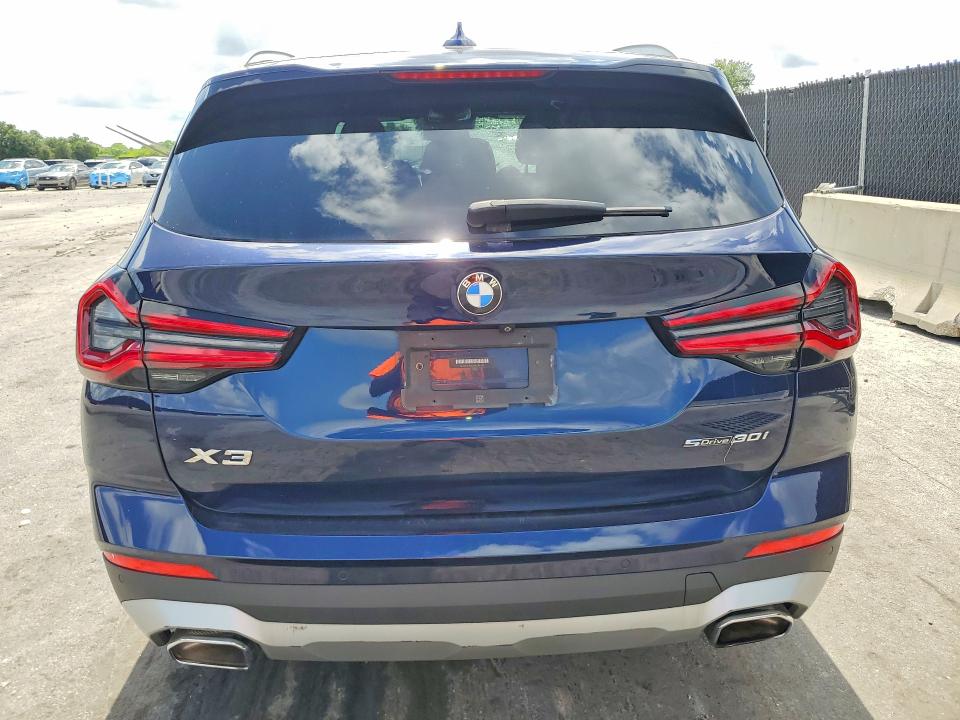 2022 BMW VIN 5UX43DP05N9J34543 COPART salvage auction — FRONT END, Fl - Certificate Of Destruction, sold $4,250 on 2026-07-23 (photo 6)