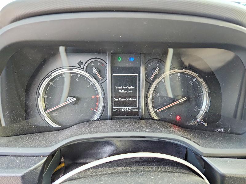 2021 Toyota 4runner VIN JTEHU5JR9M5854328 COPART salvage auction — FRONT END, Va - Cert Of Title - Salvage, sold $7,300 on 2026-07-20 (photo 9)
