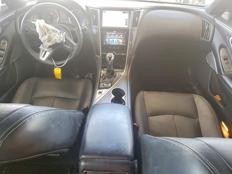 2021 Infiniti Q50 VIN JN1EV7CP0MM706704 COPART salvage auction — FRONT END, Ms - Certificate Of Title, sold $70 on 2026-07-30 (photo 8)