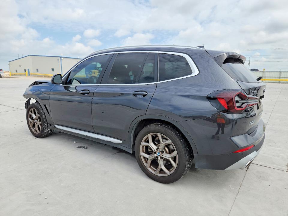 2023 BMW X3 VIN 5UX43DP09P9N89530 COPART salvage auction — FRONT END, Tx - Certificate Of Title, sold $175 on 2026-07-28 (photo 2)