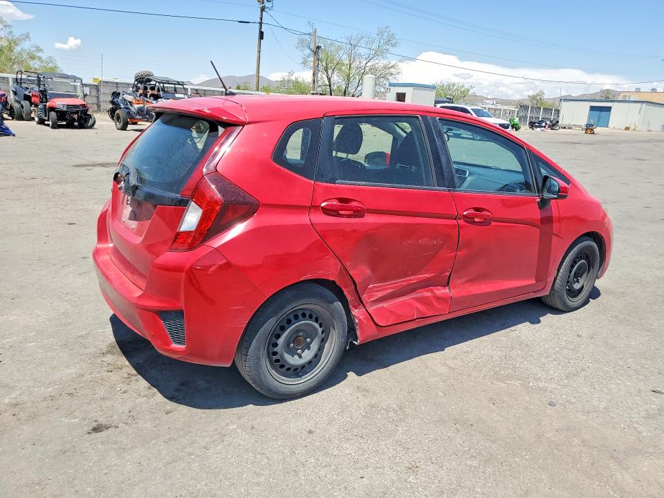 2016 Honda Fit VIN JHMGK5H53GX010401 COPART salvage auction — SIDE, TX - SALVAGE VEHICLE TITLE (P), sold $800 on 2026-07-17 (photo 3)