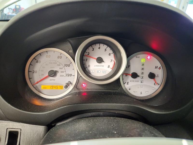 2004 Toyota Rav4 VIN JTEHD20V840033487 COPART salvage auction — FRONT END, Mn - Cert Of Title-Salvage, sold $525 on 2026-07-07 (photo 9)