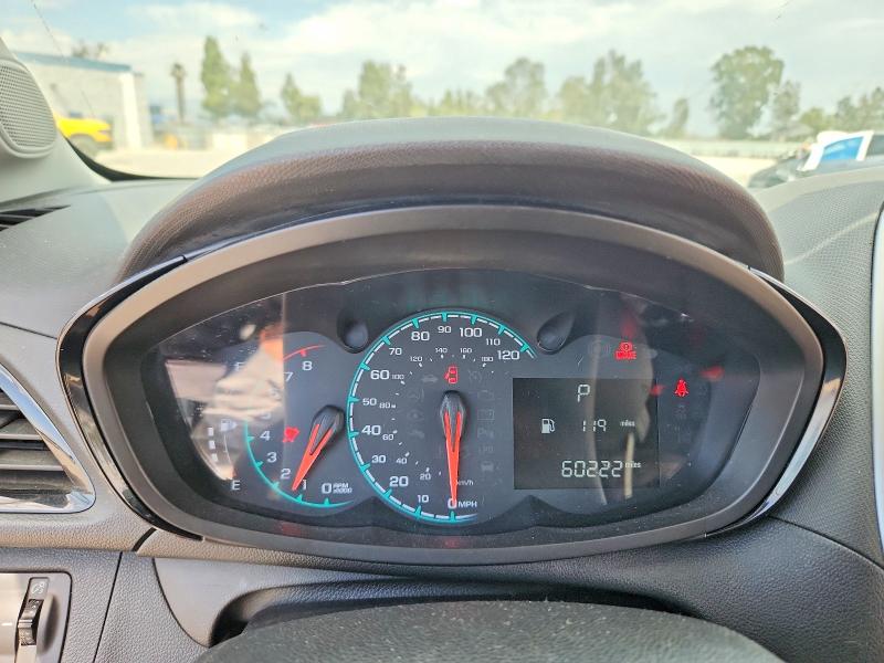 2017 Chevrolet Spark VIN KL8CB6SA7HC741748 COPART salvage auction — FRONT END, Ca - Salvage Certificate, sold $925 on 2026-07-30 (photo 9)