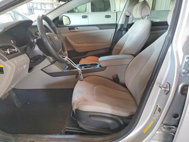 2017 Hyundai Sonata VIN KMHE24L17HA051105 COPART salvage auction — REAR END, Salvage Title, sold $250 on 2026-07-22 (photo 7)
