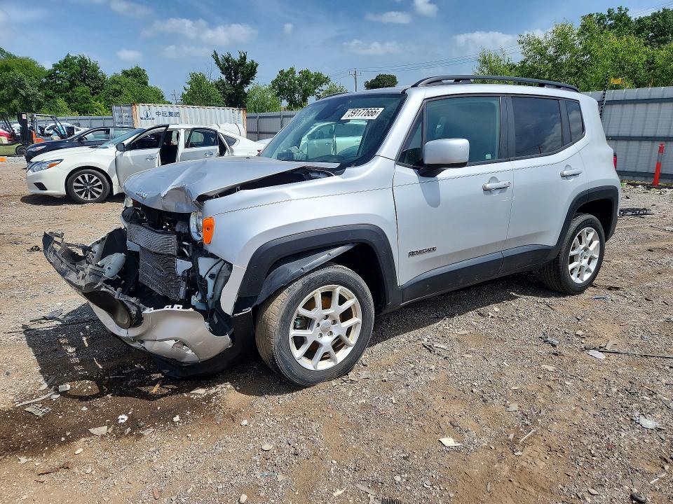 2019 Jeep Renegade VIN ZACNJBBB3KPK30493 COPART salvage auction — FRONT END, Il - Salvage Certificate, sold $400 on 2026-07-31 (photo 1)