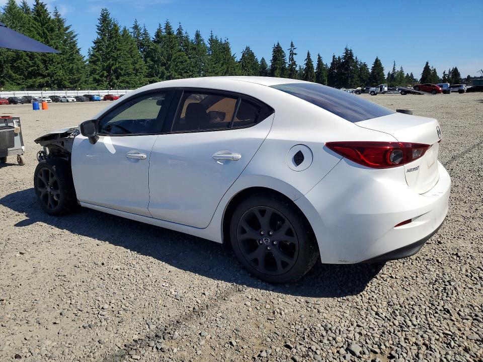 2016 Mazda 3 VIN JM1BM1T72G1345319 COPART salvage auction — FRONT END, Wa - Bill Of Sale, sold $2,050 on 2026-07-02 (photo 2)