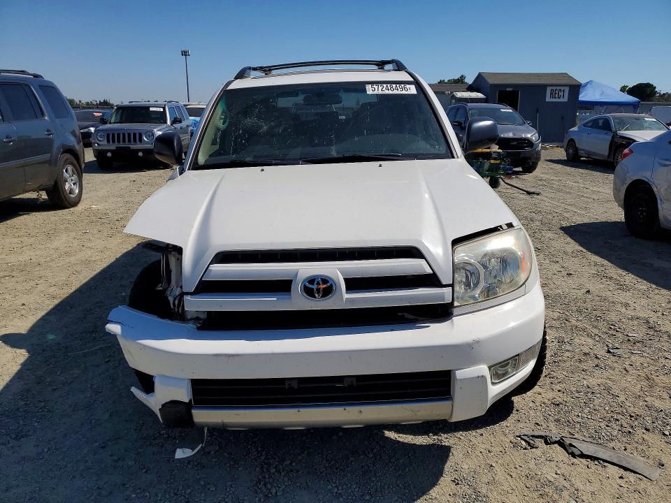 2004 Toyota 4runner VIN JTEBU14R040026871 COPART salvage auction — FRONT END, CA - SALVAGE CERTIFICATE, sold $725 on 2026-07-30 (photo 5)