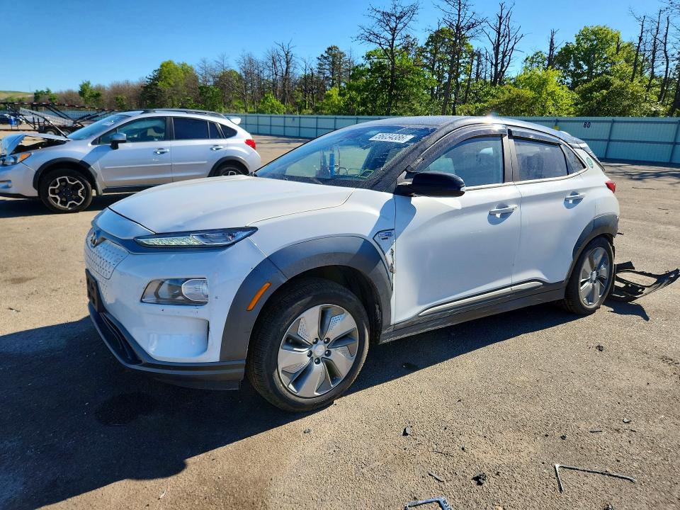 2019 Hyundai Kona VIN KM8K23AGXKU051819 COPART salvage auction — REAR END, Ny - Mv-907A Salvage Certificate, sold $3,600 on 2026-07-15 (photo 1)