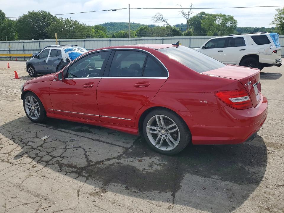 2013 Mercedes-benz C-klasse VIN WDDGF8AB8DA786602 COPART salvage auction — FRONT END, Ky - Cert Of Title-Salvage, sold $1,050 on 2026-07-15 (photo 2)