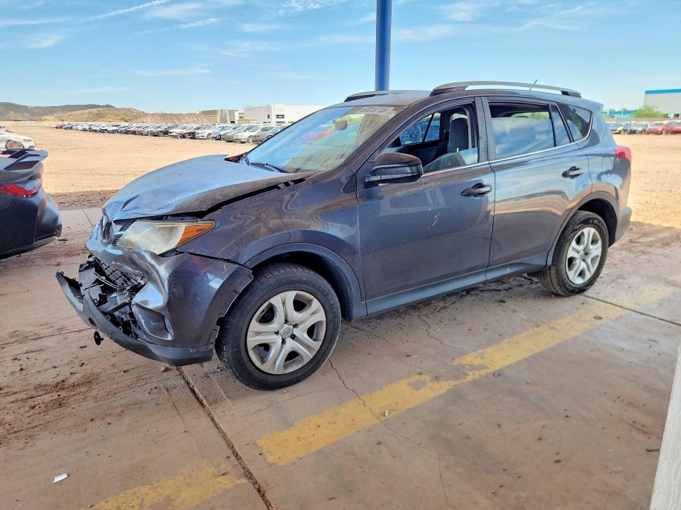 2015 Toyota Rav 4 VIN JTMZFREV5FD049291 COPART salvage auction — FRONT END, Az - Dealer Only Clean Title (P), sold $3,950 on 2026-07-09 (photo 1)