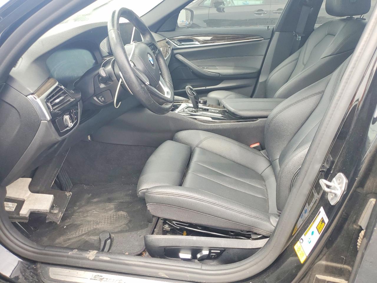 2020 BMW 5 Series VIN WBAJR3C03LCD71647 COPART salvage auction — Burn Engine, CA - CERTIFICATE OF TITLE, sold $5,800 on 2026-07-01 (photo 7)