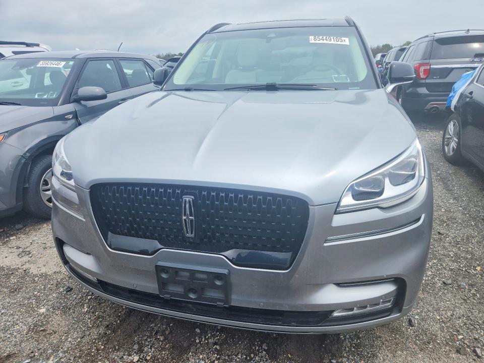 2023 Lincoln Aviator VIN 5LM5J9XC0PGL21358 COPART salvage auction — REAR END, Ny - Mv-907A Salvage Certificate, sold $26,250 on 2026-07-29 (photo 5)