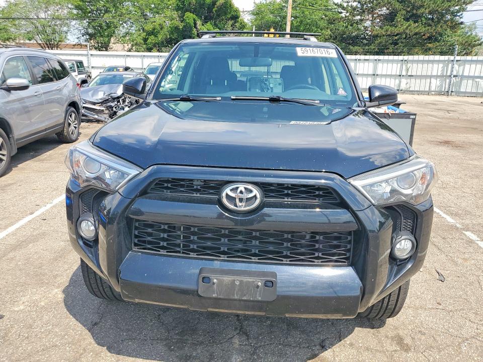 2017 Toyota 4runner VIN JTEBU5JR5H5447487 COPART salvage auction — WATER/FLOOD, Oh - Cert Of Title-Salvage, sold $12,400 on 2026-07-08 (photo 5)