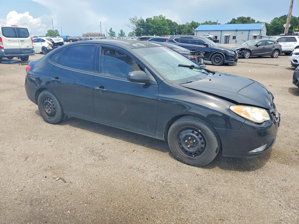 2010 Hyundai Elantra VIN KMHDU4AD8AU934122 COPART salvage auction — FRONT END, Fl - Cert Of Ttl-Rebuilt&Slvg Rbld, sold $300 on 2026-07-02 (photo 4)