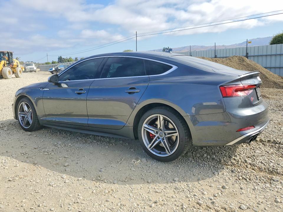 2018 Audi VIN WAUC4CF58JA061708 COPART salvage auction — FRONT END, Ca - Salvage Certificate, sold $7,000 on 2026-07-02 (photo 2)
